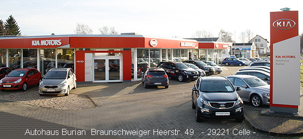 Autohaus Burian  Braunschweiger Heerstr. 49   - 29221 Celle -